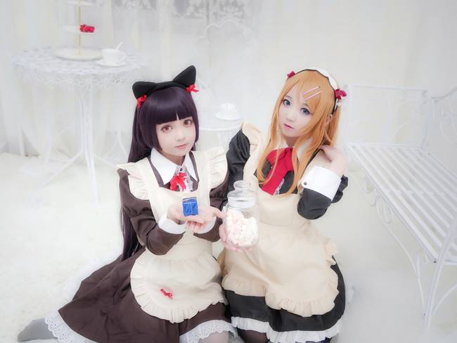 Cosplay福利/黑猫桐乃 女仆 ver. 五更琉璃 高坂桐乃