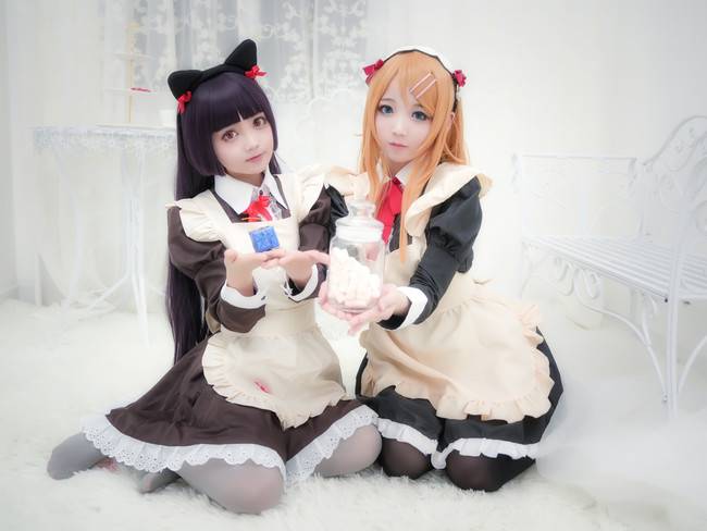 Cosplay福利/黑猫桐乃 女仆 ver. 五更琉璃 高坂桐乃