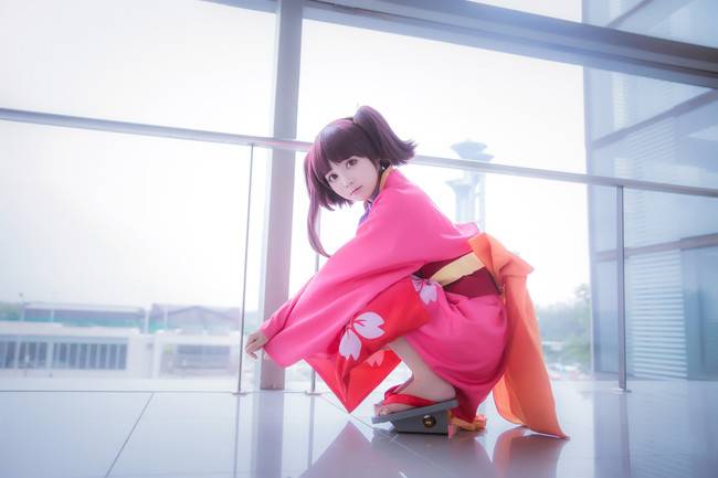 Cosplay福利/甲铁城的卡巴内瑞 无名战斗服 和服