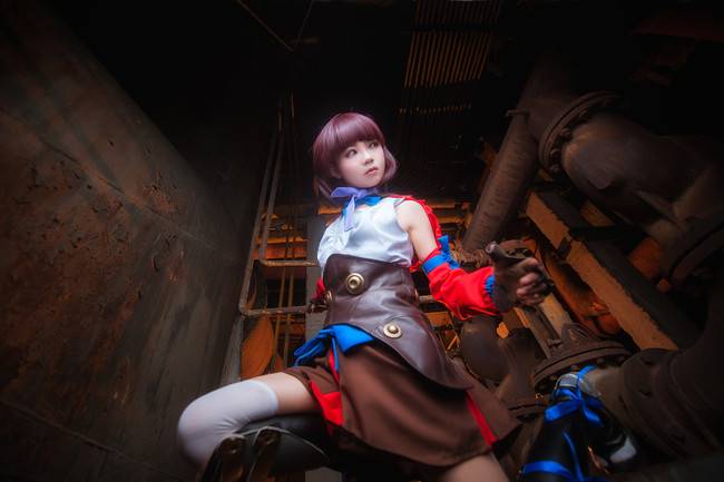 Cosplay福利/甲铁城的卡巴内瑞 无名战斗服 和服