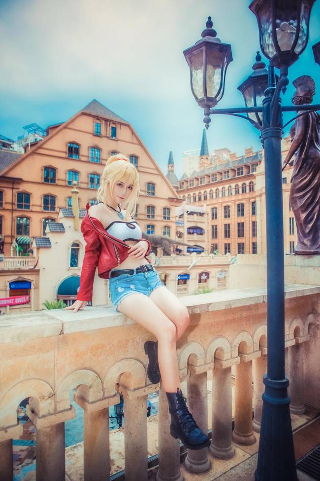 Cosplay福利/【FATE】【宅舞】熊孩子小莫带着猫咪跳lamb啦~