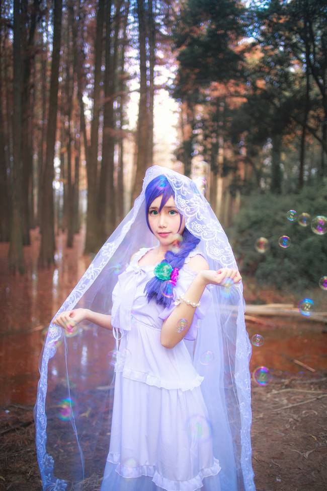 Cosplay福利/东条希白裙