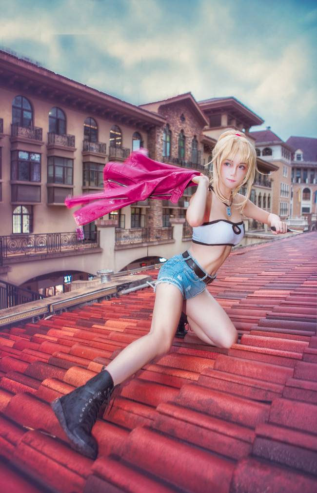 Cosplay福利/【FATE】【宅舞】熊孩子小莫带着猫咪跳lamb啦~