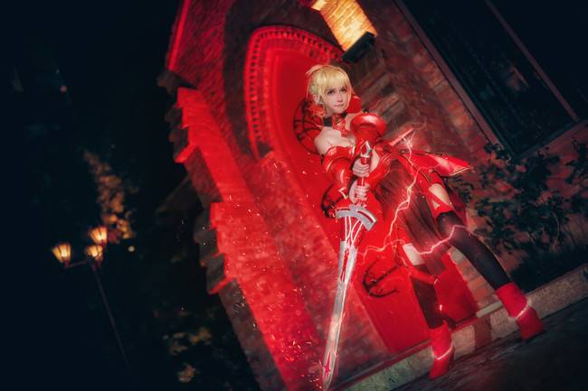 Cosplay福利/【FATE】【宅舞】熊孩子小莫带着猫咪跳lamb啦~