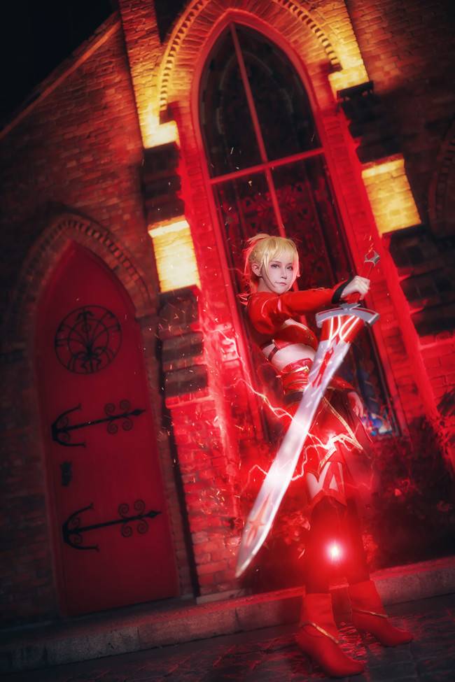 Cosplay福利/【FATE】【宅舞】熊孩子小莫带着猫咪跳lamb啦~