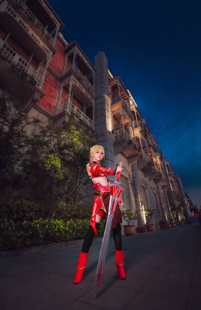 Cosplay福利/【FATE】【宅舞】熊孩子小莫带着猫咪跳lamb啦~