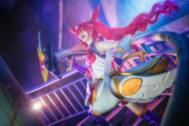 Cosplay福利/【星之守护者】Get Jinx！金克斯cos