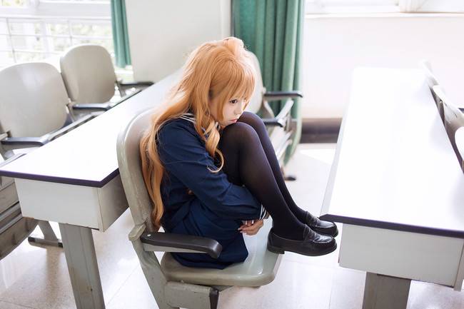 Cosplay福利/【龙与虎】逢坂大河 最终回制服ver