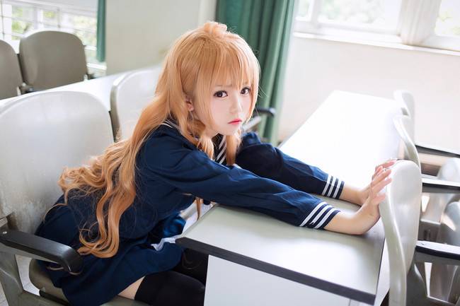 Cosplay福利/【龙与虎】逢坂大河 最终回制服ver