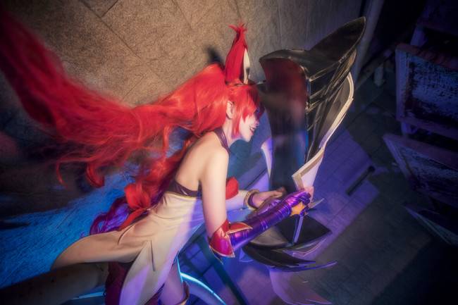 Cosplay福利/【星之守护者】Get Jinx！金克斯cos