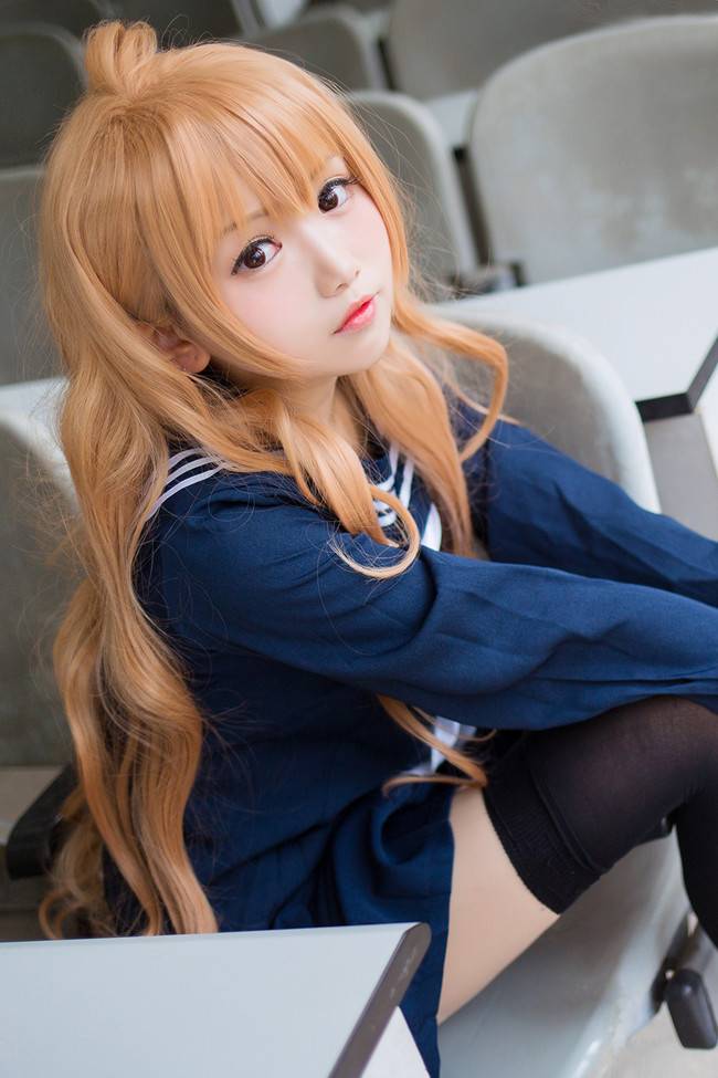 Cosplay福利/【龙与虎】逢坂大河 最终回制服ver