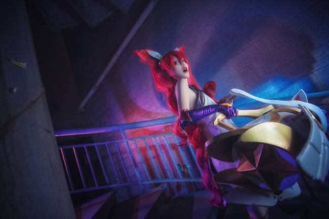 Cosplay福利/【星之守护者】Get Jinx！金克斯cos