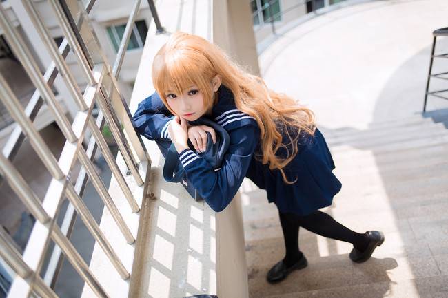 Cosplay福利/【龙与虎】逢坂大河 最终回制服ver