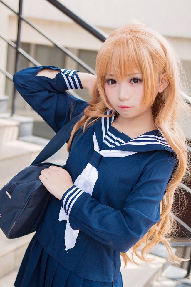 Cosplay福利/【龙与虎】逢坂大河 最终回制服ver