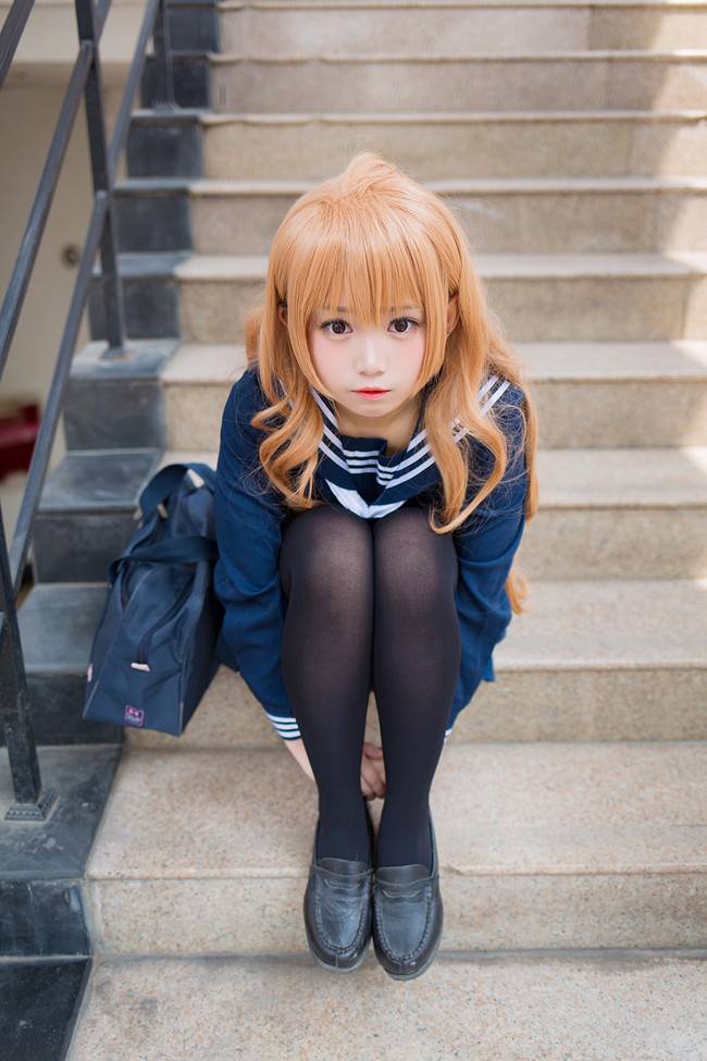 Cosplay福利/【龙与虎】逢坂大河 最终回制服ver