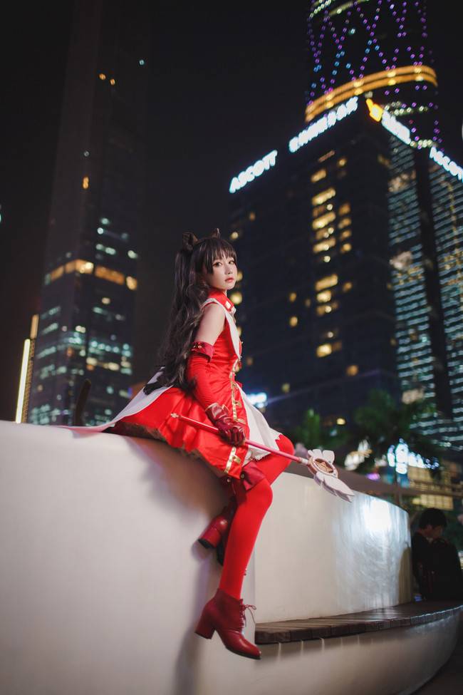 Cosplay福利/远坂凛红宝石概念礼装ver.