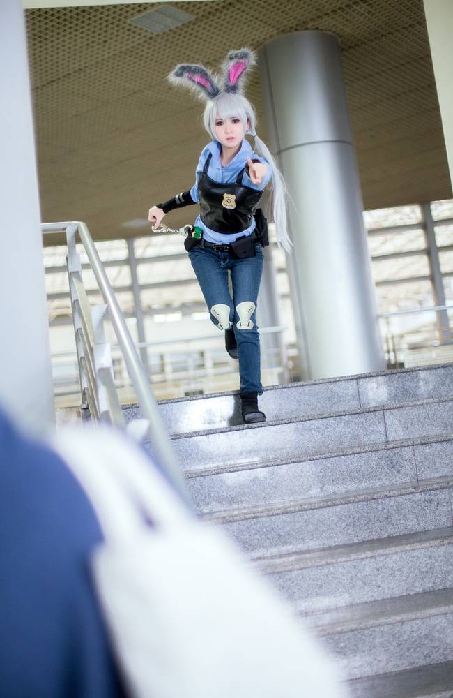 Cosplay福利/二次元妹子cos疯狂动物城朱迪（二）