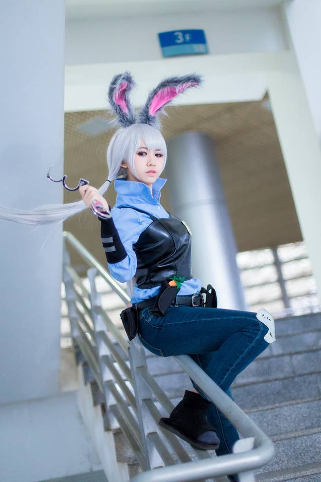 Cosplay福利/二次元妹子cos疯狂动物城朱迪（二）