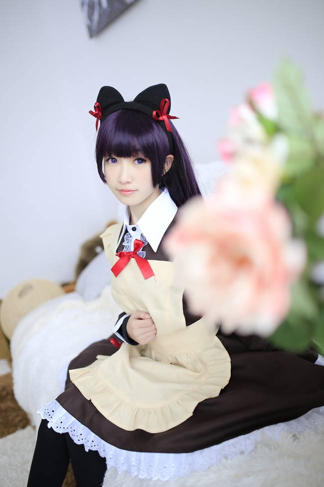 Cosplay福利/【黑猫女仆】祝自己17岁生日快乐w