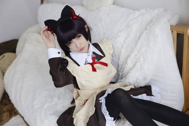 Cosplay福利/【黑猫女仆】祝自己17岁生日快乐w