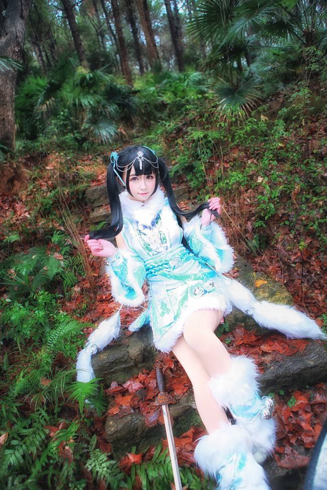 Cosplay福利/天涯明月刀ol太白 小萝莉腿控cosplay福利