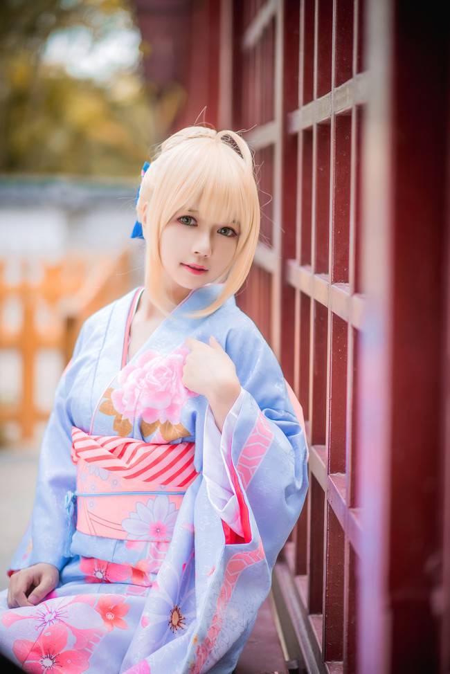 Cosplay福利/SABER晴着