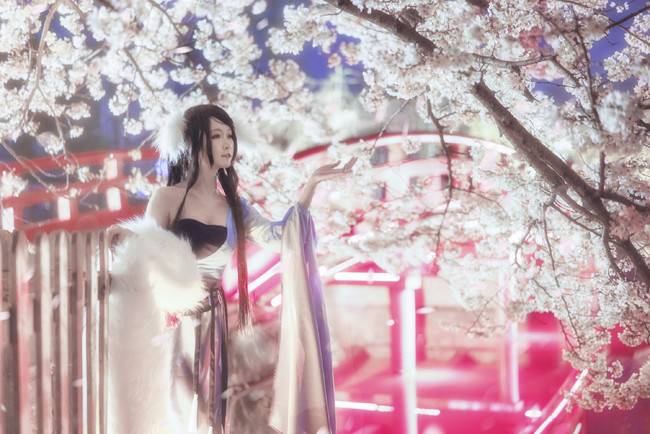 Cosplay福利/狐妖小红娘涂山雅雅 美女性感美腿