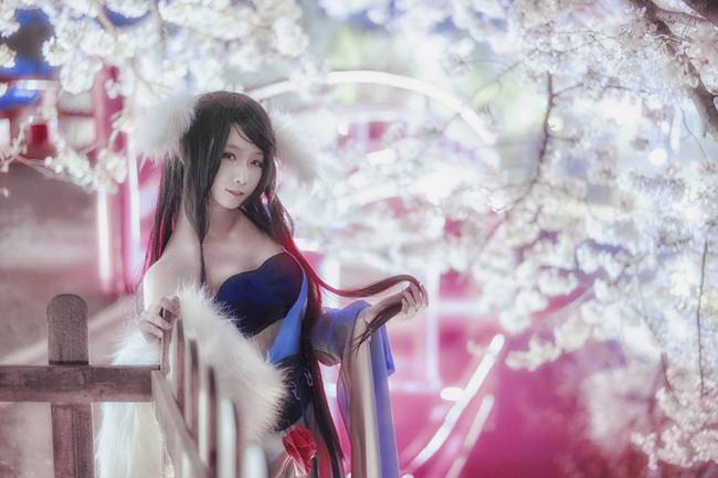 Cosplay福利/狐妖小红娘涂山雅雅 美女性感美腿