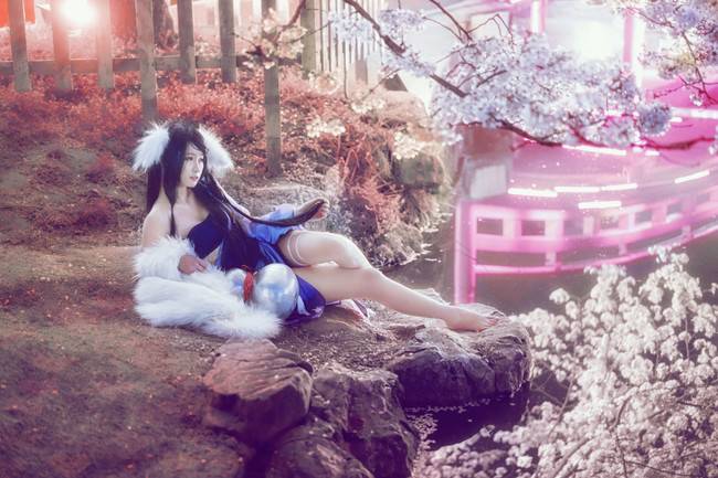 Cosplay福利/狐妖小红娘涂山雅雅 美女性感美腿