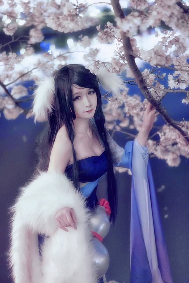 Cosplay福利/狐妖小红娘涂山雅雅 美女性感美腿