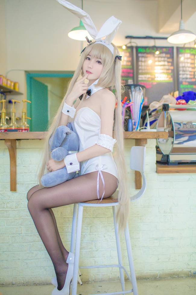 Cosplay福利/【腿控福利】缘之空 春日野穹黑丝性感cos福利图片