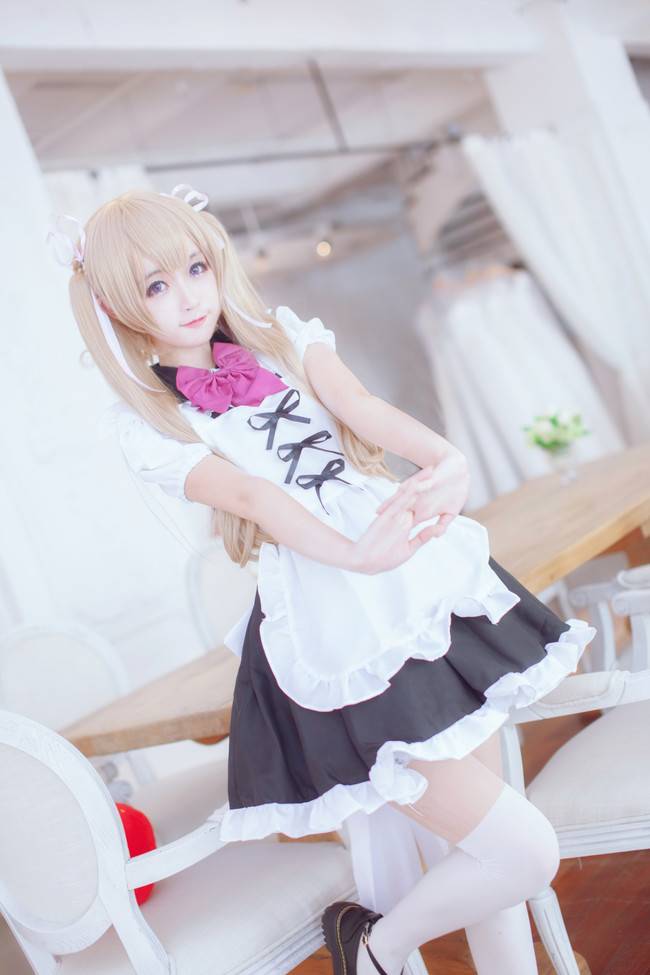 Cosplay福利/第一弹 弹弹妹 萝莉白丝cosplay美女福利