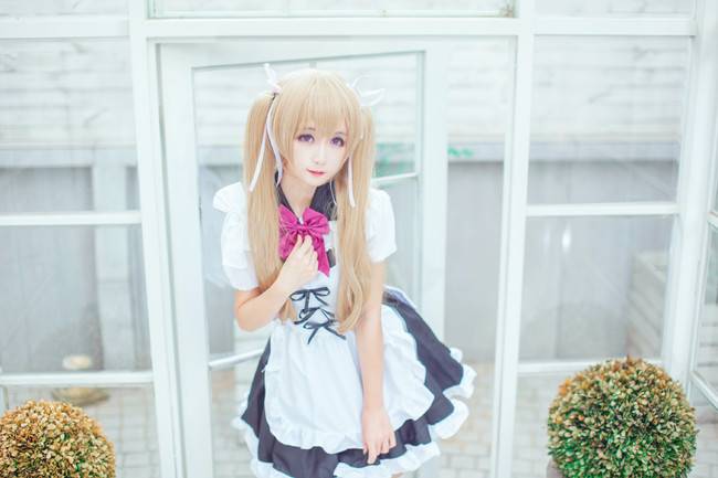 Cosplay福利/第一弹 弹弹妹 萝莉白丝cosplay美女福利