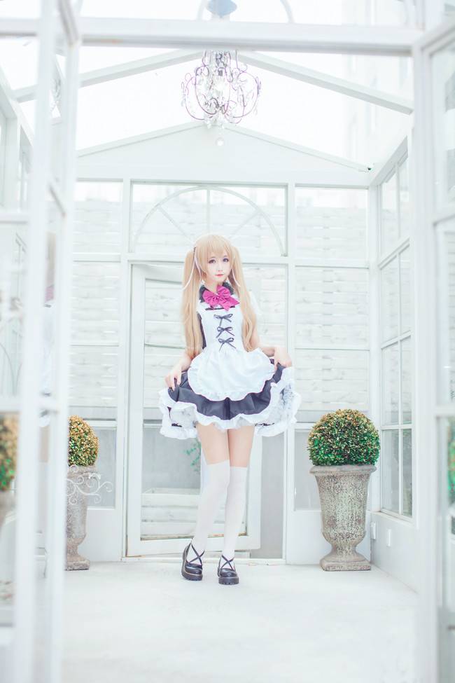 Cosplay福利/第一弹 弹弹妹 萝莉白丝cosplay美女福利