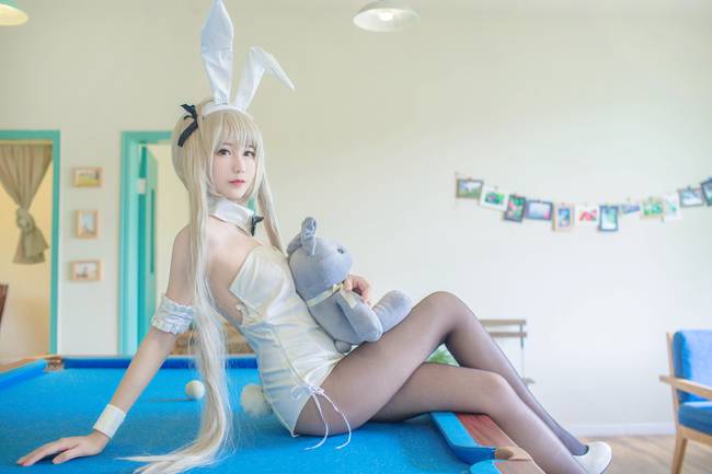 Cosplay福利/【腿控福利】缘之空 春日野穹黑丝性感cos福利图片