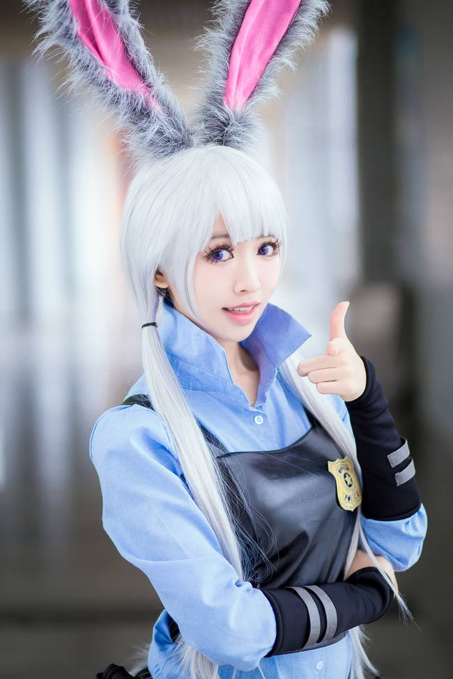 Cosplay福利/二次元妹子cos疯狂动物城朱迪（一）