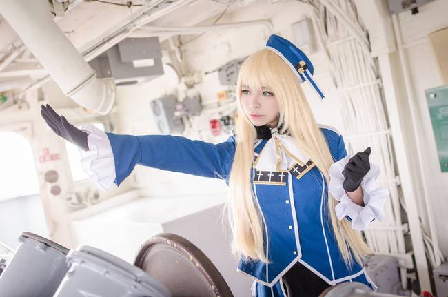 Cosplay福利/舰队Collection爱宕御姐黑丝COS