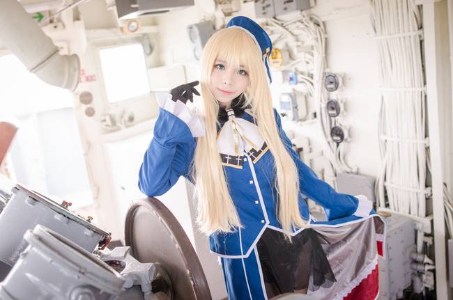 Cosplay福利/舰队Collection爱宕御姐黑丝COS