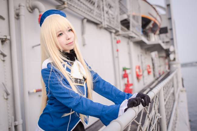 Cosplay福利/舰队Collection爱宕御姐黑丝COS