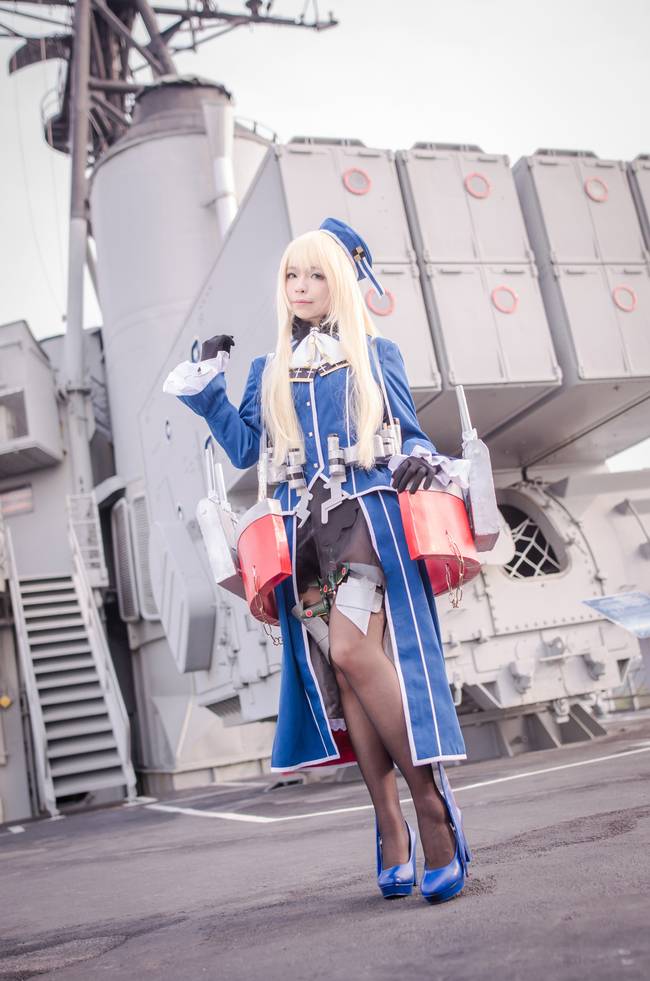 Cosplay福利/舰队Collection爱宕御姐黑丝COS