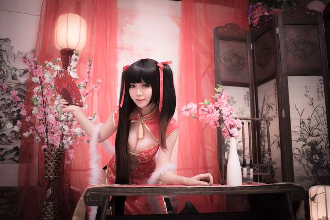 Cosplay福利/狂三同人旗袍