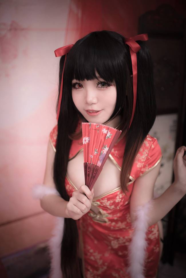Cosplay福利/狂三同人旗袍