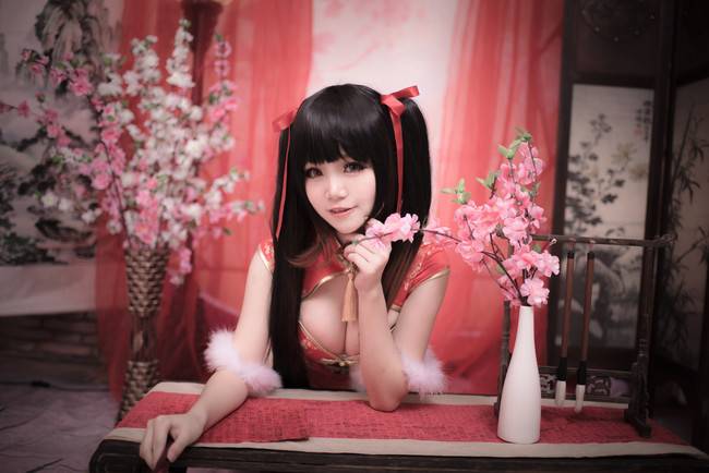 Cosplay福利/狂三同人旗袍