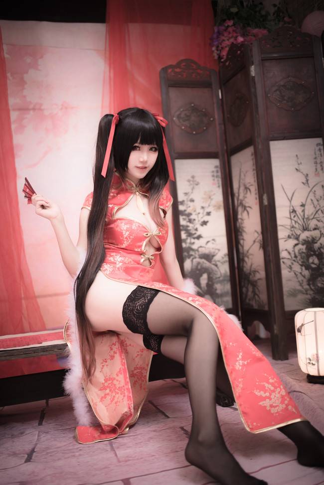 Cosplay福利/狂三同人旗袍