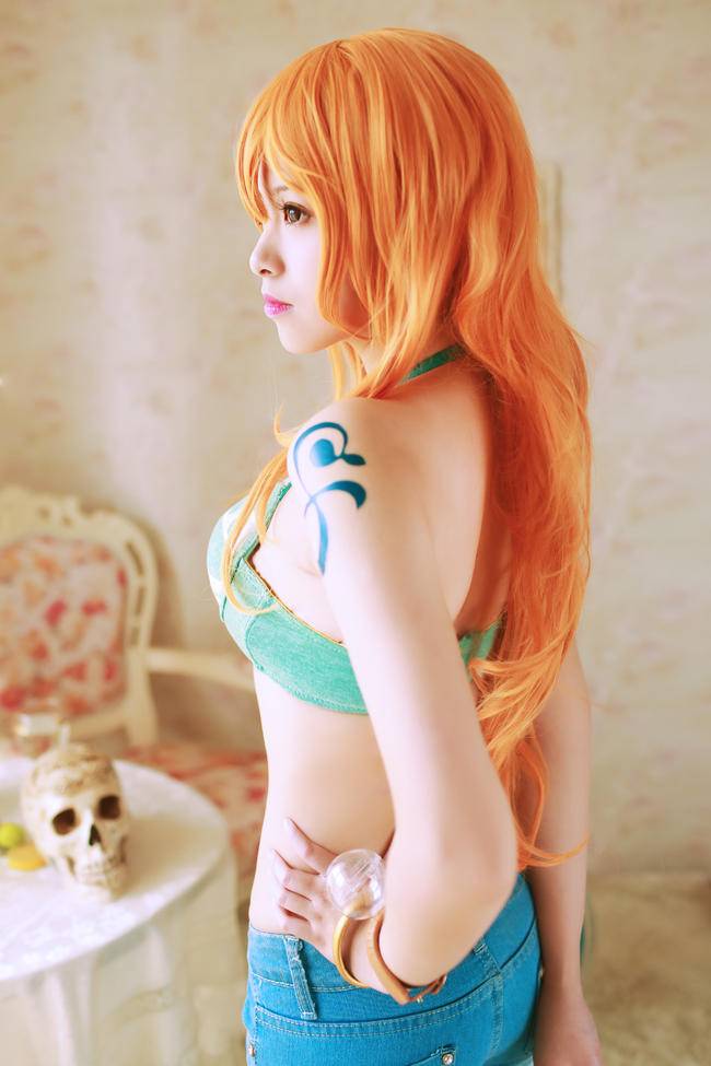 Cosplay福利/海贼王cos正片——性感娜美COS图集