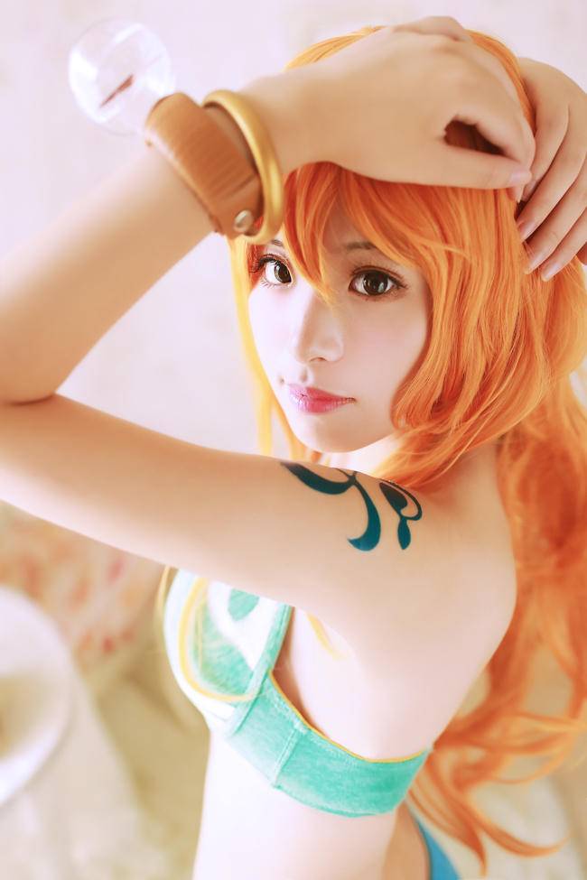 Cosplay福利/海贼王cos正片——性感娜美COS图集