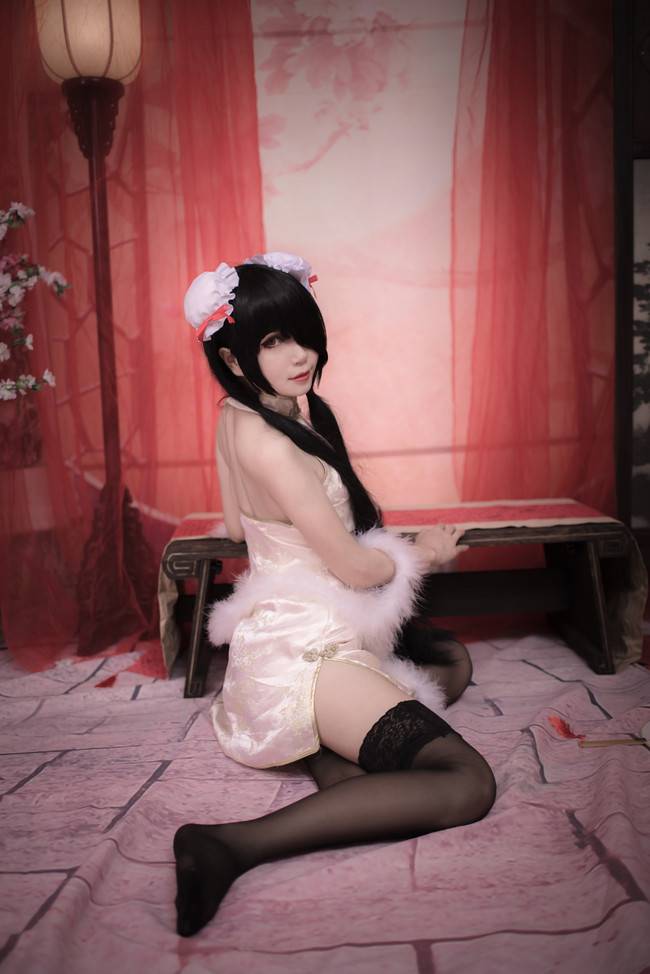 Cosplay福利/狂三同人旗袍