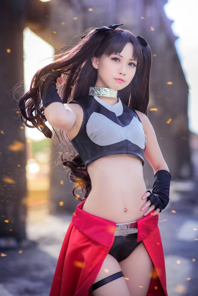 Cosplay福利/Fate/stay night遠坂凛 弓兵服ver.