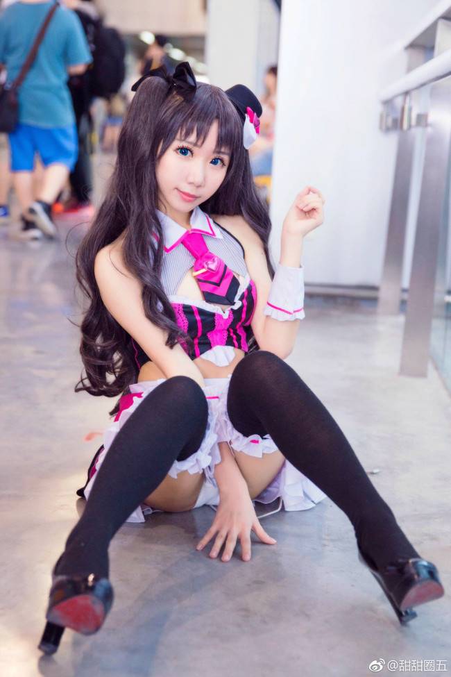Cosplay福利/女仆远坂凛 场照