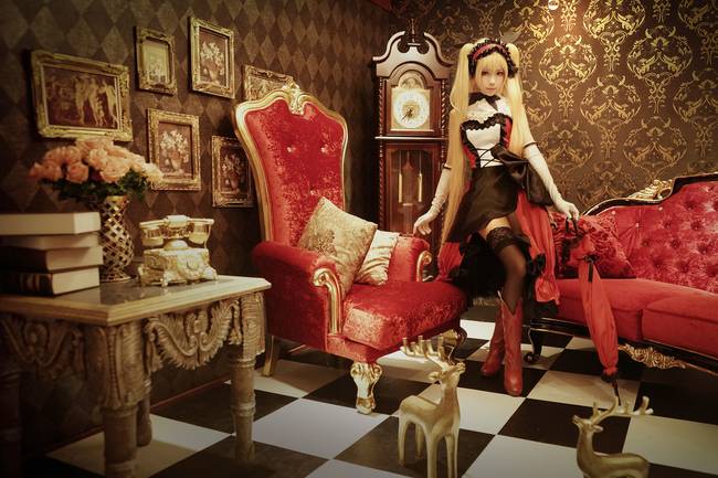 Cosplay福利/光明之心密斯提御姐 黑丝性感美腿cosplay福利